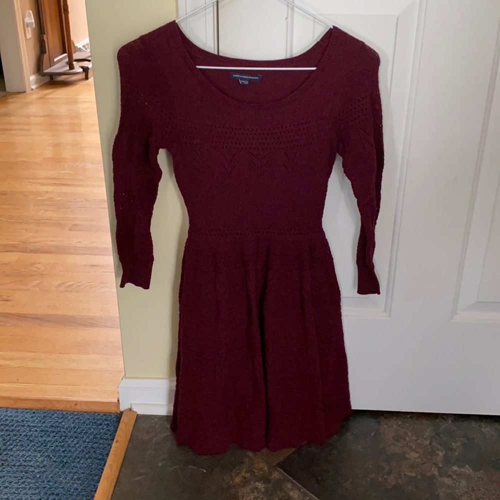 American eagle sweater dress